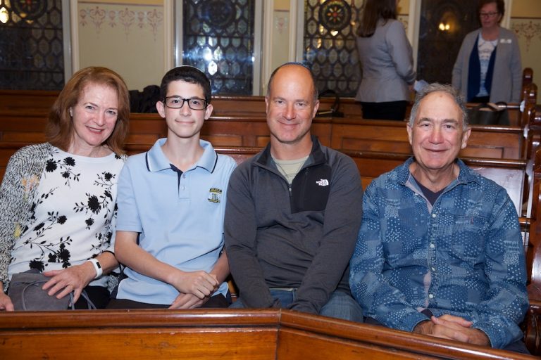 Sheila, Gidon, Steven and Sydney Goodman