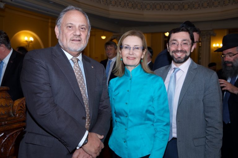 The Hon Justice Stephen Rothman AM, The Hon Gabrielle Upton MP, Rabbi Dr Benjamin Elton