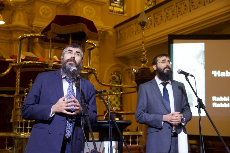 Rabbi Yehoshua Niasoff and Rabbi Yehuda Niasoff