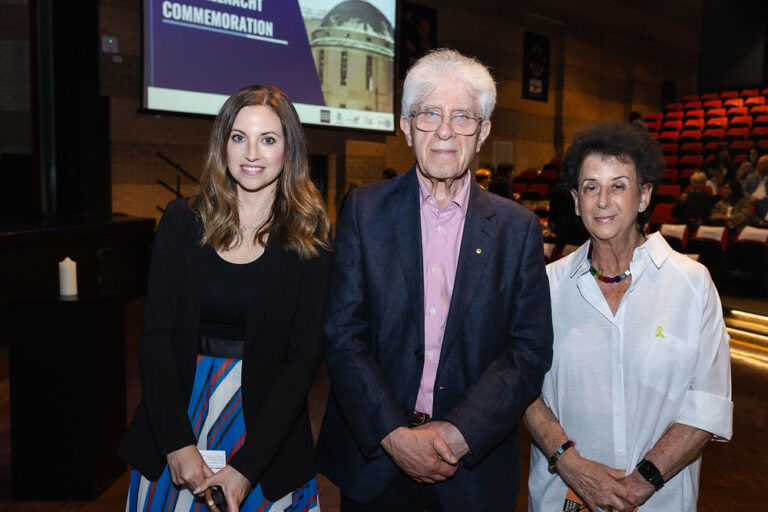 Carly Adno, Michael Gawenda AM, Susan Moses