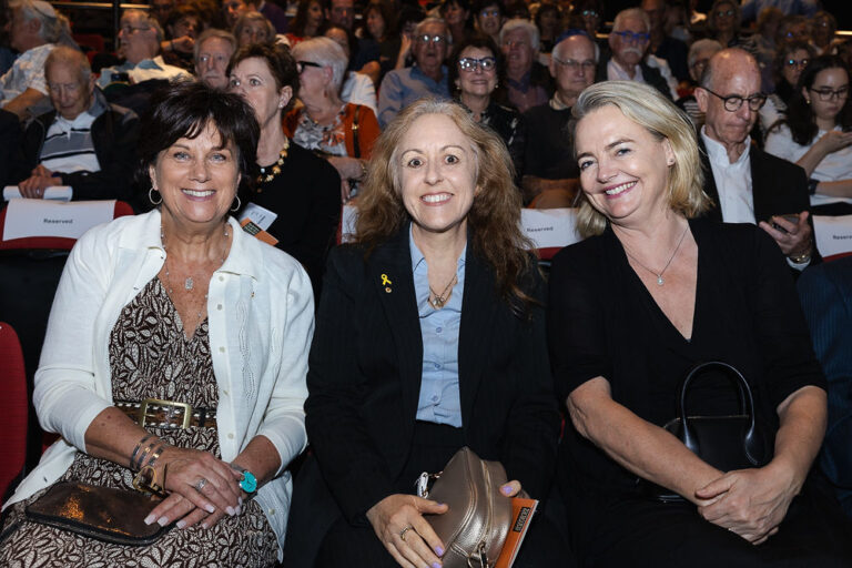 Caroline Lewis OAM, Rabbi Jacqueline Ninio OAM, Cr Katherine Westwood