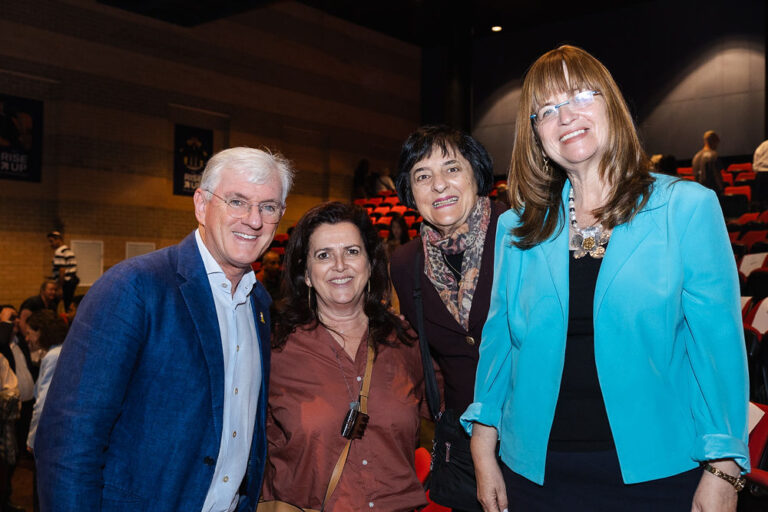 Steven Lowy AM, Judy Lowy OAM, Emeritus Professor Suzanne Rutland OAM, Professor Zehavit Gross