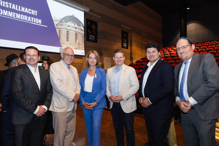 Mark Coure MP, The Hon Damien Tudehope MLC, Kellie Sloane MP, Matt Cross MP, Cr Will Nemesh, Cr Daniel Rosenfeld