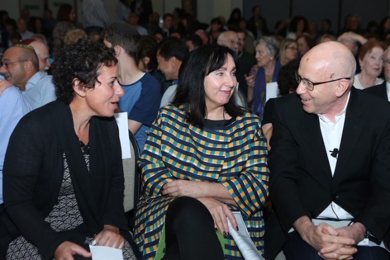 Dr Avril Alba, Pamela Easton and Morris Gleitzman