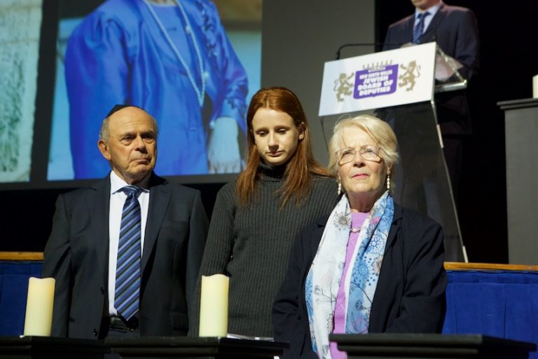 Tom Fleming, Bec Epstein and Lexie Keston