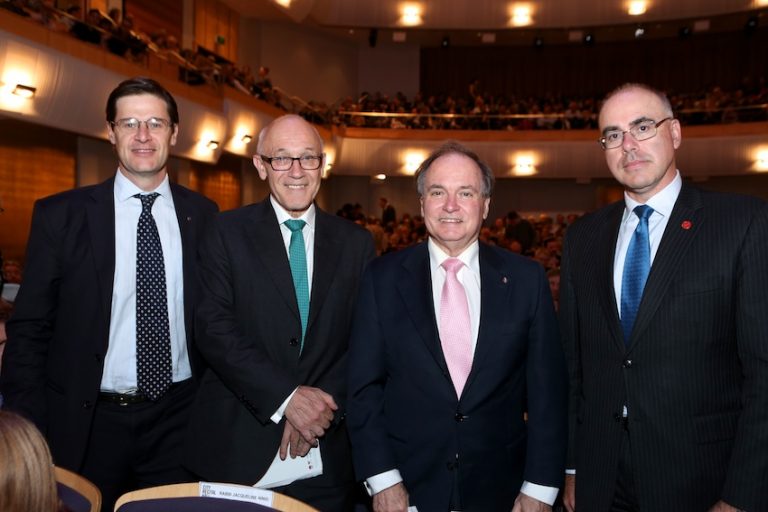 Jonathan O'Dea MP, Damien Tudehov MP, David Clarke MLC and Peter Phelps MP